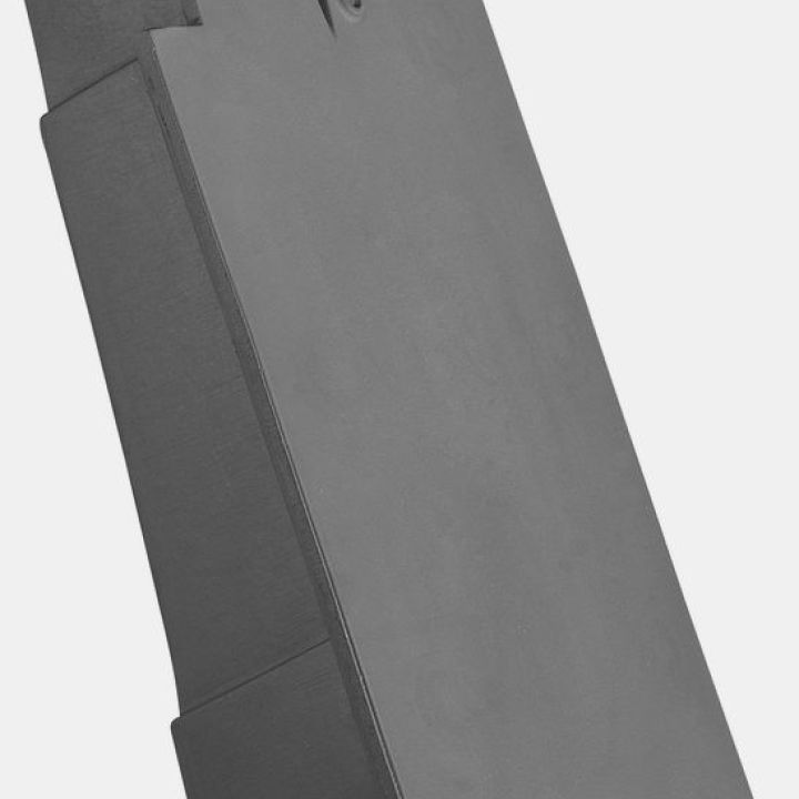 Creaton Domino Szegélycserép bal engóbozott palaszürke matt