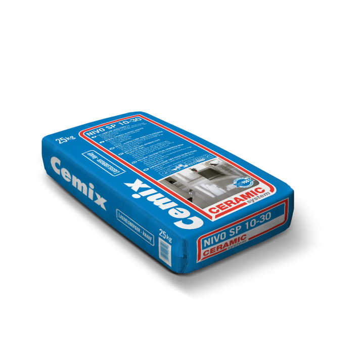 Cemix 5573 Nivo SP 10-30 Önterülő padlókiegyenlítő beltéri 10-30 mm 25 kg