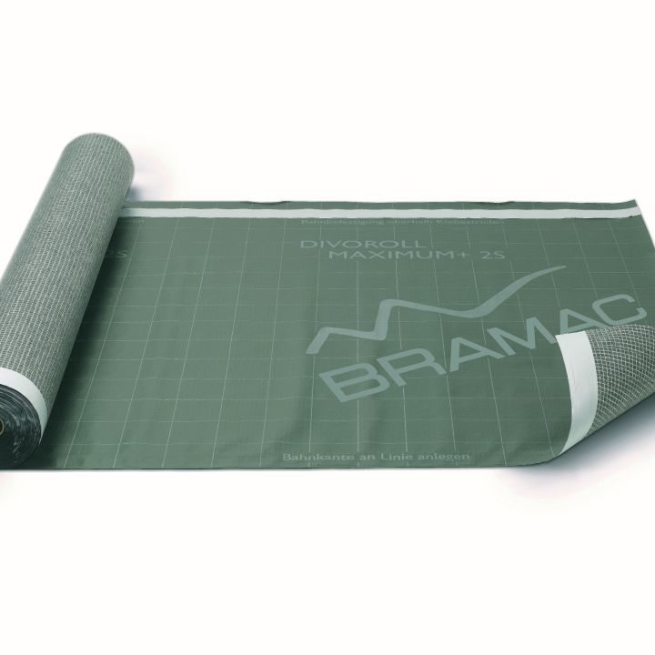 Bramac Maximum 2S Páraáteresztő tetőfólia, dupla ragasztósávval 75 m2
