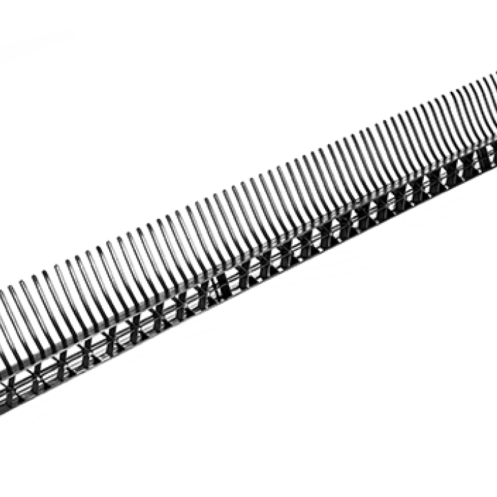 Bramac Standard Fésűs szellőzőléc fekete 1m