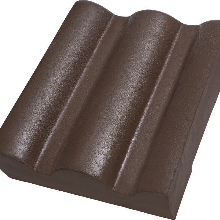 Bramac Római Protector Félnyeregtető szegélycserép bal téglavörös