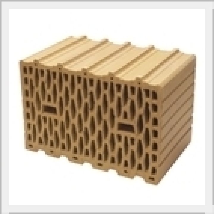 Pápateszér Bakonytherm 38 N+F Falazóblokk I. o. 37,5x25x23,8 cm