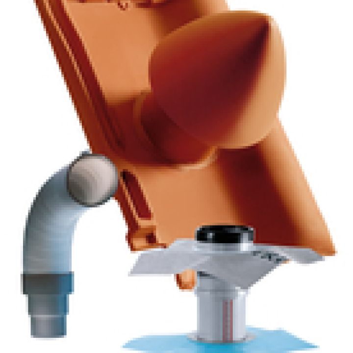 Creaton Futura Csatornaszellőző cserép NW100 Signum A natúrvörös