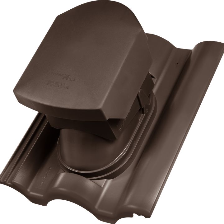 Bramac Durovent Római Helyiség kiszellőztető egység NA125 sötétbarna