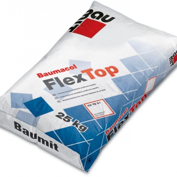 Baumit Baumacol FlexTop Flexibilis Burkolatragasztó (C2TES1) 25 kg 1200 kg/raklap