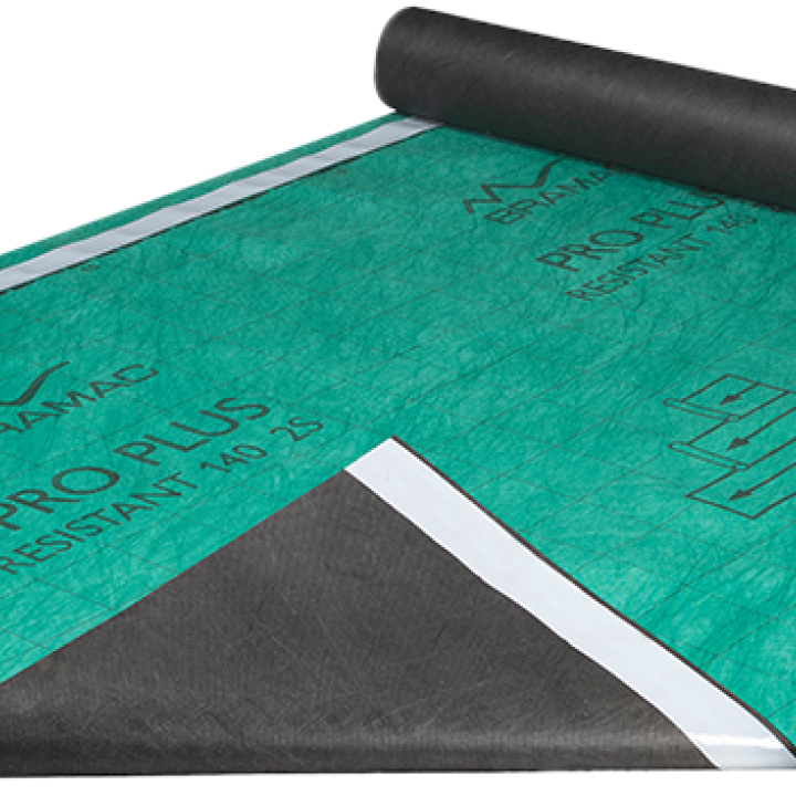 Bramac Pro Plus Resistant 140 2S Páraáteresztő tetőfólia, dupla ragasztósávval 75 m2