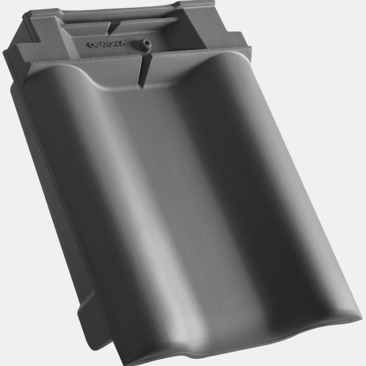 SwissporTON Balance Taréjszellőző szegélycserép bal engóbozott palaszürke