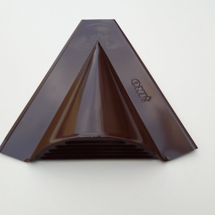 Iko Pontszellőző alu. íves barna