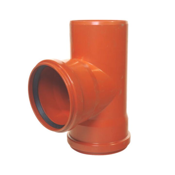 Valplast KG PVC T-idom 90° D.110x110mm