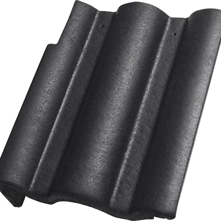 Bramac Római Protector Szegélycserép bal antracit