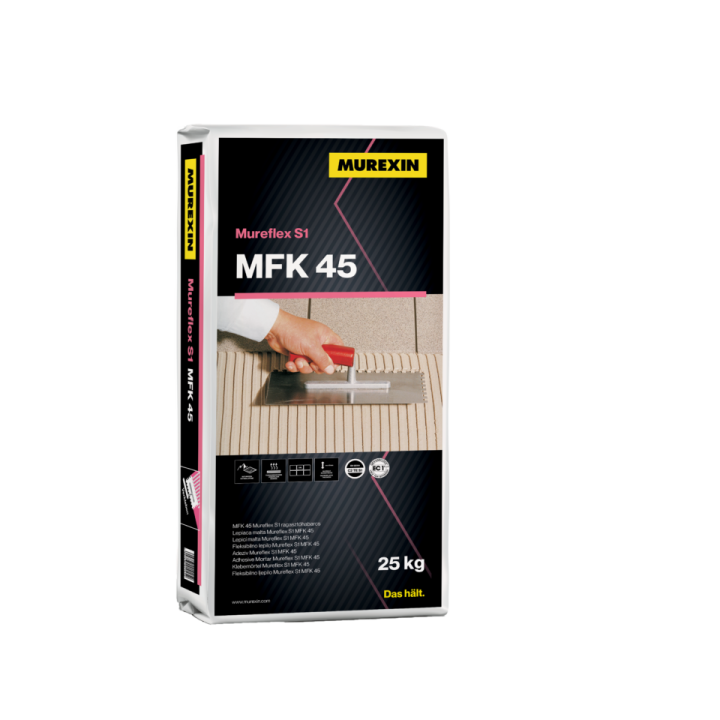 Murexin MFK 45 Mureflex S1 Ragasztóhabarcs (C2TES1) 25 kg