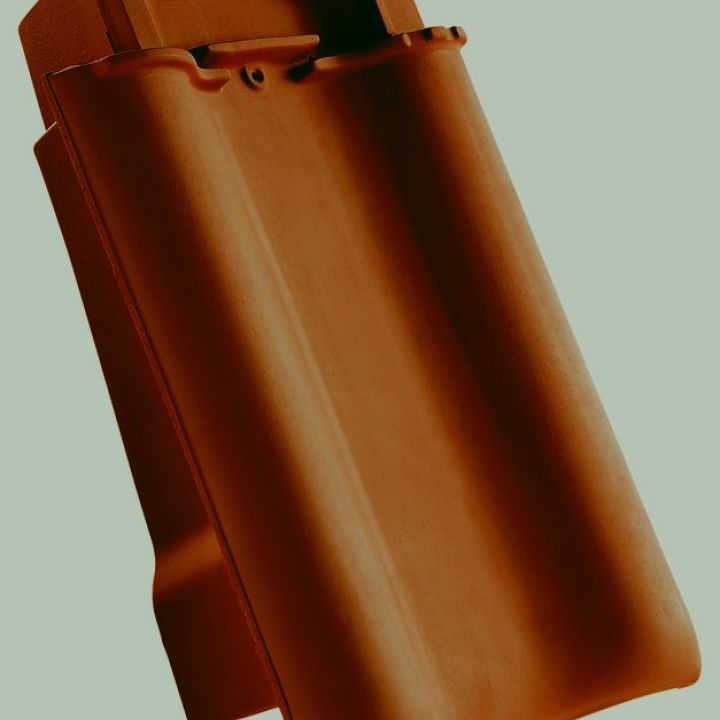 Creaton Futura Szegélycserép bal engóbozott sötétbarna