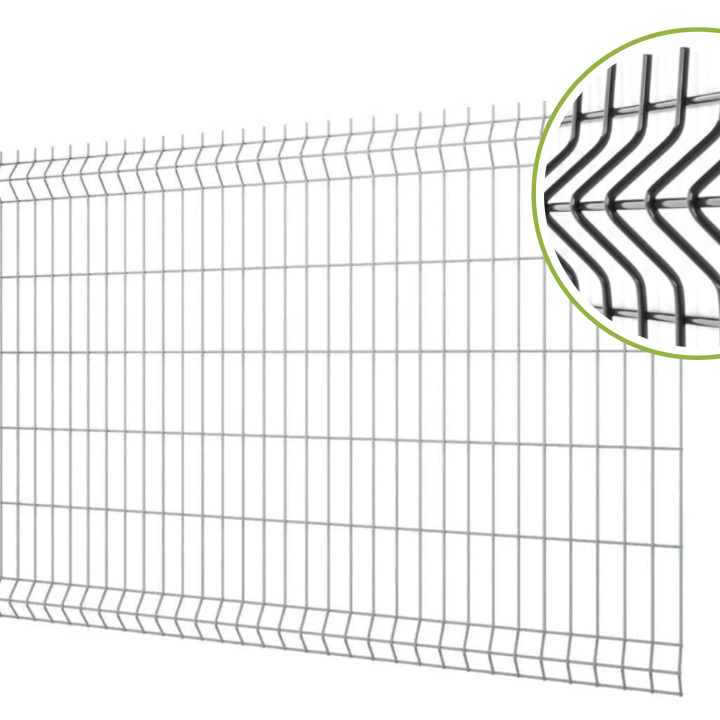 Reti 3D Táblás kerítéselem 1730x2500-4,0mm (55x200) antracit szürke RAL7016 (TR)