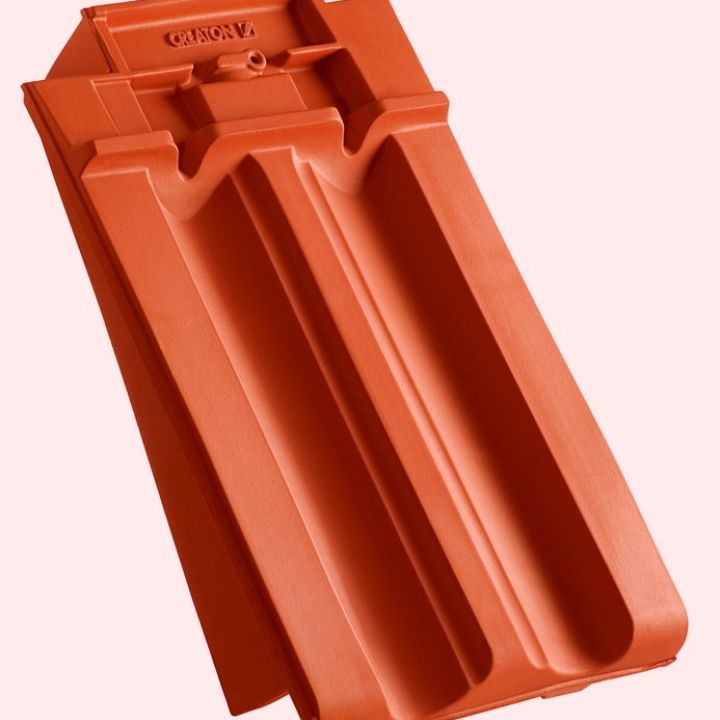 SwissporTON Rapido Taréjszellőző szegélycserép bal engóbozott rézvörös