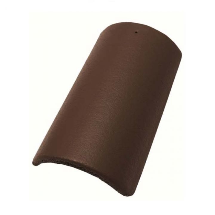 újHÁZ Toscana Lux Matt beton kúpcserép (rögzítőkapoccsal) barna (160 db/rkl)