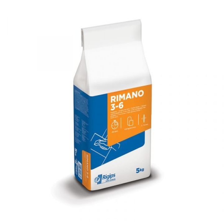 Rigips Rimano 3-6 Gipszes vékonyvakolat 5 kg