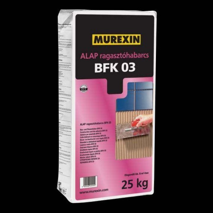 Murexin BFK 03 Alap ragasztóhabarcs C1T, 4 kg
