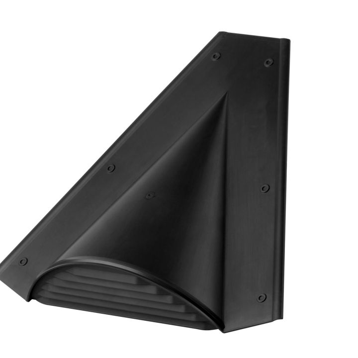 Iko Pontszellőző alu. íves fekete