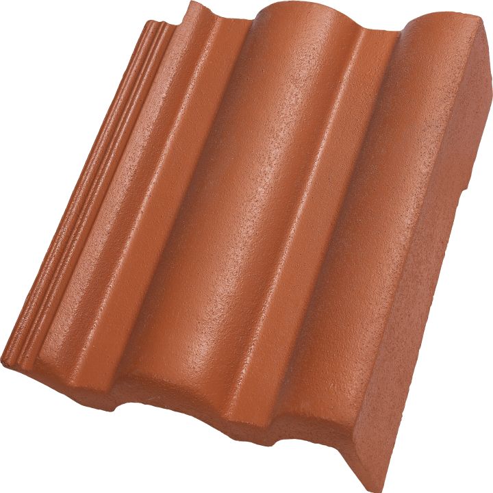 Bramac Római Protector Félnyeregtető szegélycserép jobb téglavörös