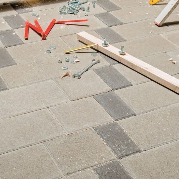 Leier Piazza Térkő szürke 10x20 cm 6 cm