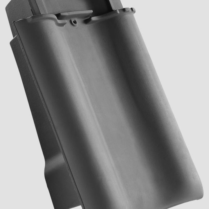 Creaton Futura Szegélycserép bal engóbozott palaszürke