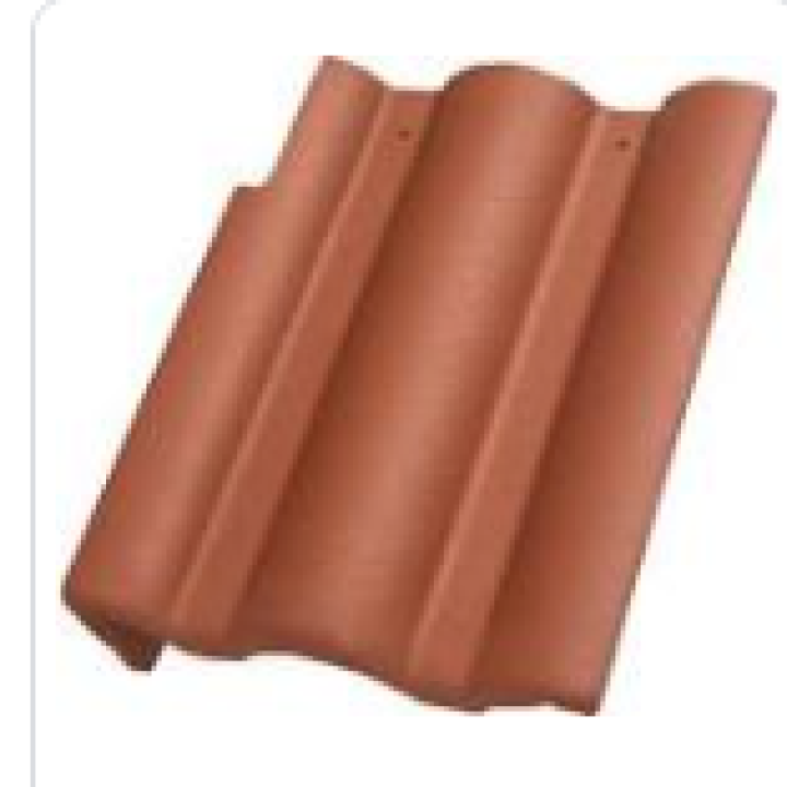 Bramac Római Novo Szegélycserép bal téglavörös