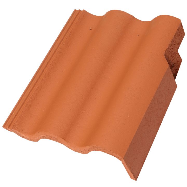 Terrán Synus Szegélycserép jobb ColorSystem mogyoróbarna