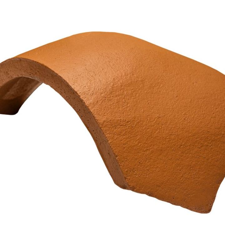 újHÁZ Toscana Lux Matt beton hármas elosztó kúpcserép (rögzítőkapoccsal) téglavörös (40 db/rkl)