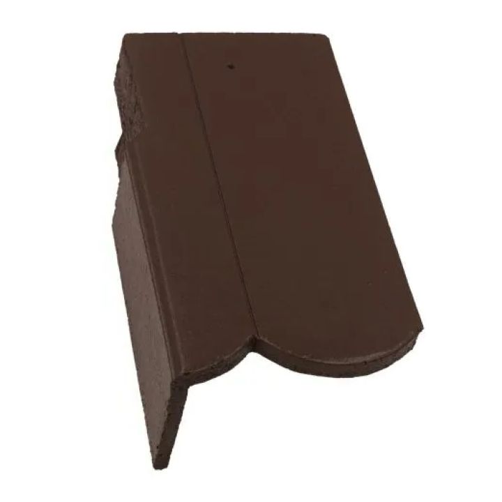 Terrán Rundo 3/4-es szegélycserép bal Resistor 2020 mocca (60 db/rkl)