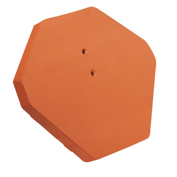 Creaton Domino Kúpcserép Kezdő- és zárókorong kerámia PD natúrvörös