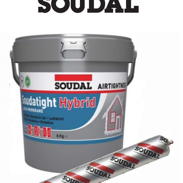 Soudal Soudatight Hybrid Grey Polimer tömítőanyag szürke 600 ml