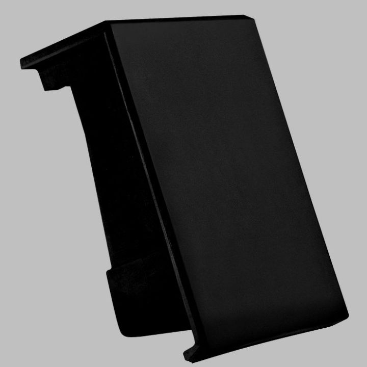 Creaton Domino Félnyeregtető szegélycserép bal engóbozott fekete matt