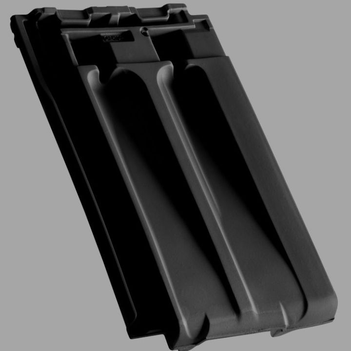 SwissporTON Rapido Szellőzőcserép 37,5 cm2 engóbozott fekete