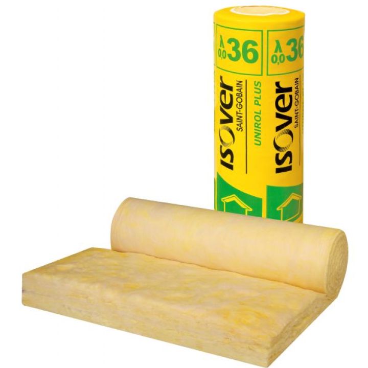 Isover Uniroll Plus Twin 10/5 Üveggyapot filc RO (2x)5x120x500 cm (12 m2/cs)