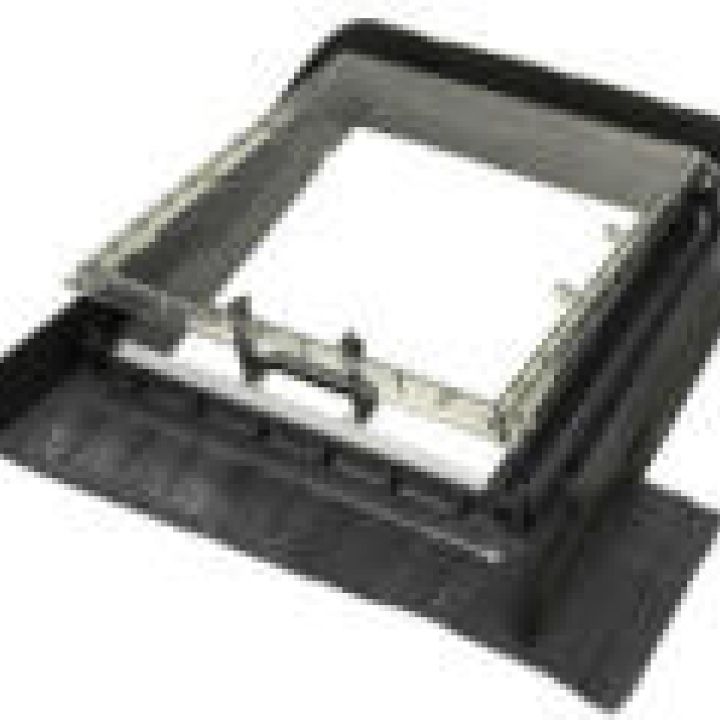 Bramac Luminex Univerzális tetőkibúvó műanyag antracit 63x76 cm