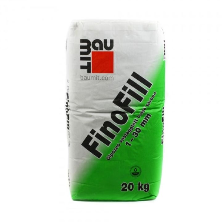 Baumit FinoFill Gipszes glettvakolat 1-30 mm 20 kg