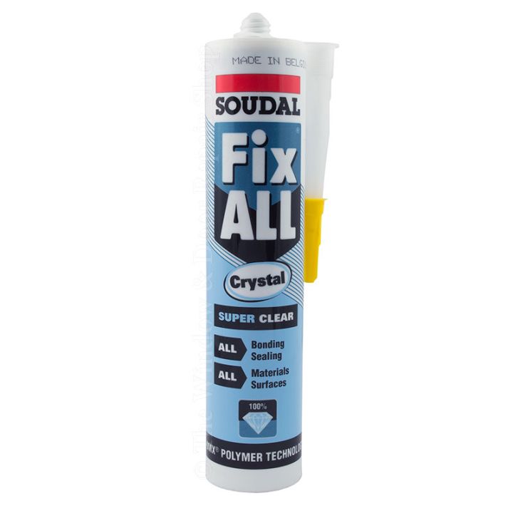 Soudal Fix-All Crystal Ragasztó transzparens 290 ml