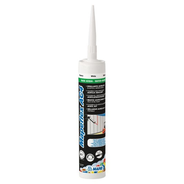 Mapei Mapeflex AC4 Festhető akril tömítő, szürke 310 ml