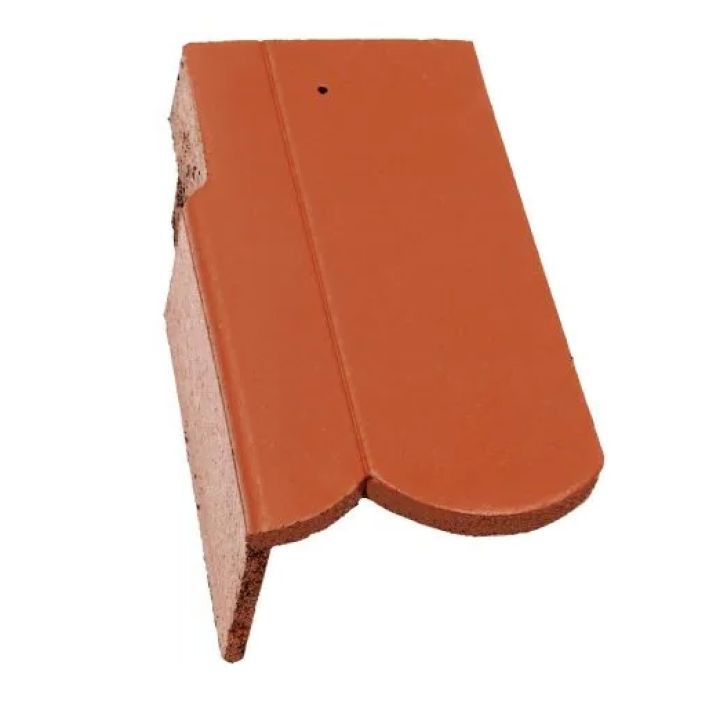 Terrán Rundo 3/4-es szegélycserép bal Resistor 2020 korall (60 db/rkl)