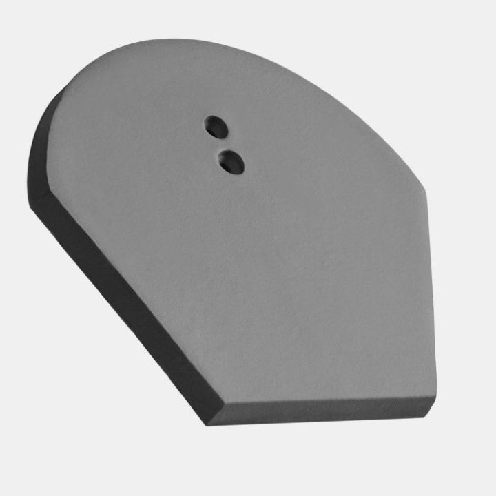 Creaton Kúpcserép Kezdő- és zárókorong kerámia BZ engóbozott palaszürke