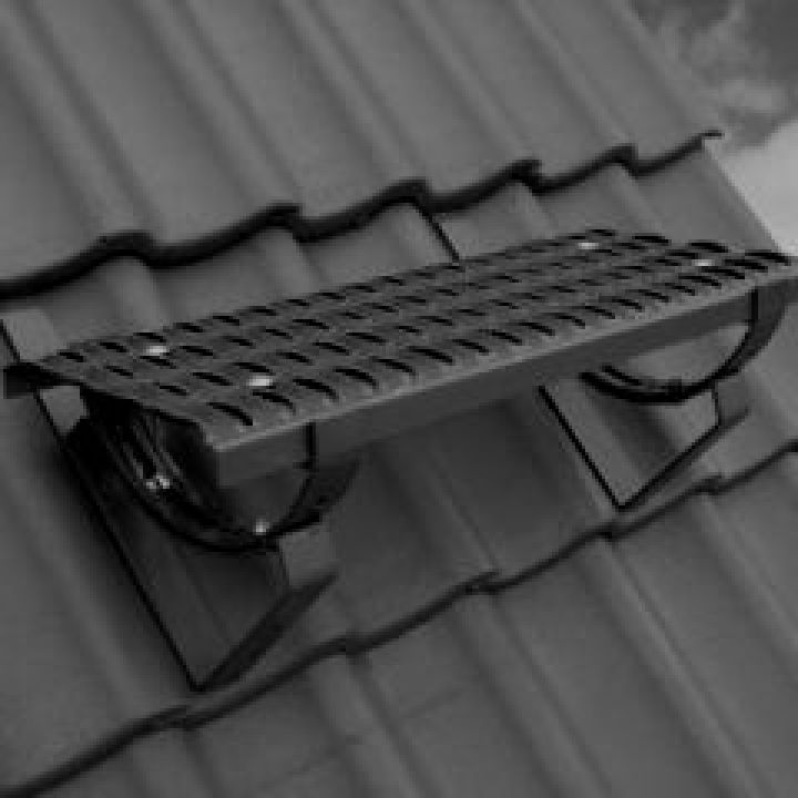 Tetőtartozék fém járórács garnitúra 25x50 antracit