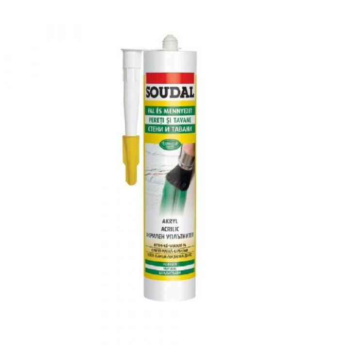 Soudal Akryl Univerzális tömítő fehér 280 ml