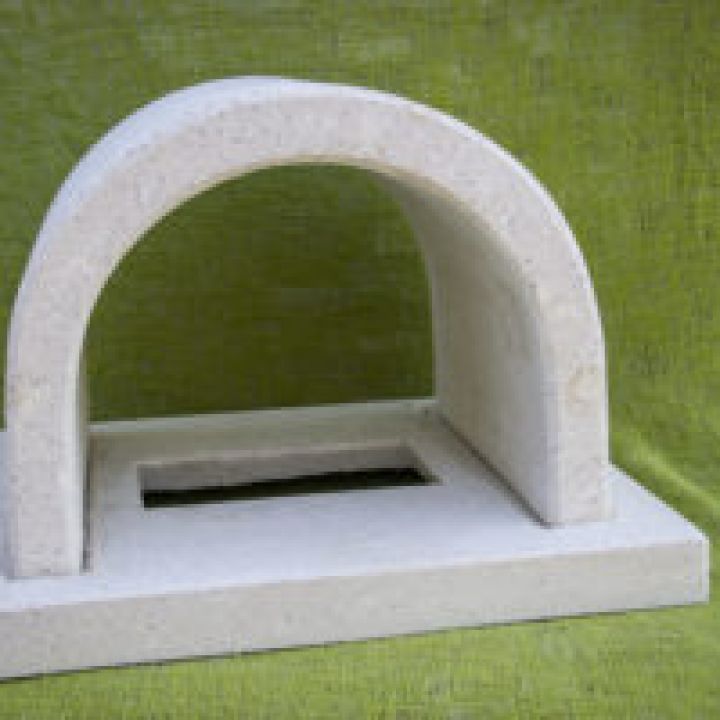 NAFI Kémény ív II. 38x51 cm vagy 51x51 cm széles kéményhez