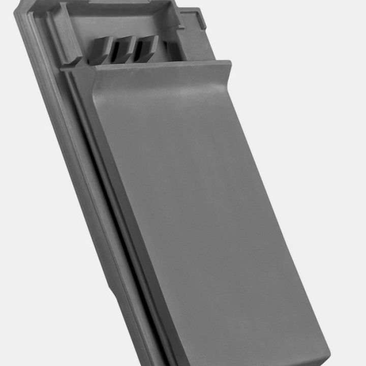 Creaton Domino Taréjszellőző cserép engóbozott palaszürke matt