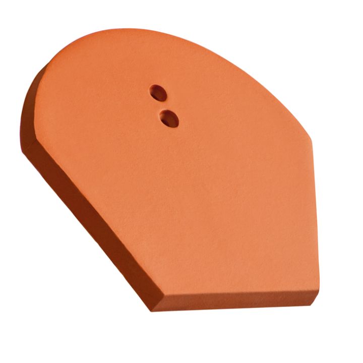 Creaton Kúpcserép kezdő- és zárókorong kerámia BZ natúrvörös