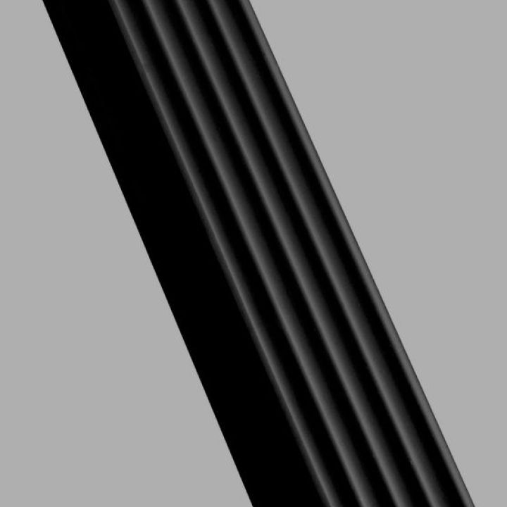 SwissporTON Hortobágy Félcserép 2 horonnyal engóbozott fekete