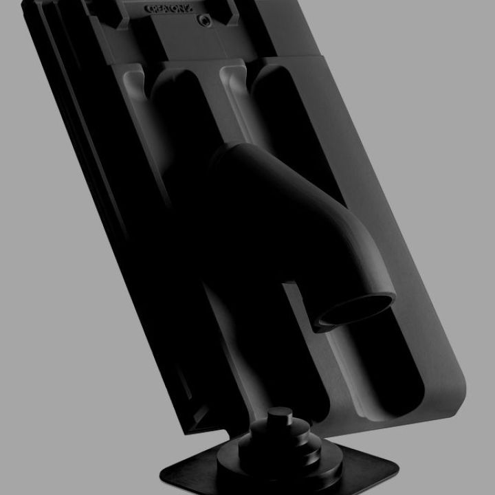 SwissporTON Rapido Szolárcső-átvezető cserép NW70 engóbozott fekete