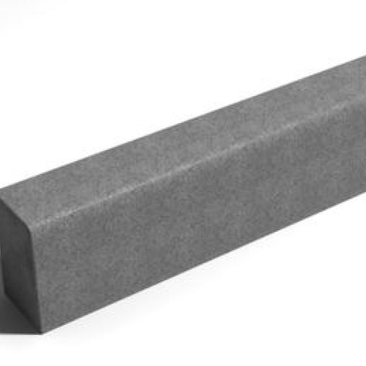 Leier Kiemelt útszegélykő szürke 100/15/30x12 cm