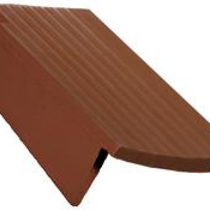 SwissporTON Hortobágy Szegélycserép bal engóbozott rézvörös