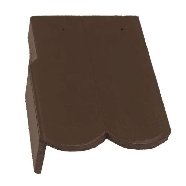 Terrán Rundo Szegélycserép bal Resistor 2020 mocca (36 db/rkl)